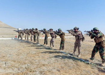 Azərbaycan, Türkiyə və Pakistanın xüsusi təyinatlıları təlimdə müxtəlif silahlardan atəş açıb