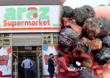 Araz marketdə Novruz “sürprizi” - Kifli, çürük xurmaları satışa niyə çıxarırlar? - Foto