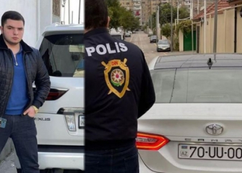 İş adamı Yaşar Cabbarovun övladları saxta nömrəli avtomobil sürür, polis formasında gəzir – Foto, Video