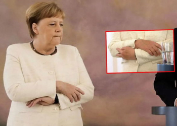 Merkel əsməcələrinin səbəbini açıqladı - Foto, Video