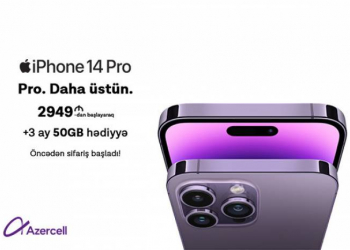 Azercell 4G sürətini yeni nəsil iPhone smartfonlarında sınamağa dəvət edir