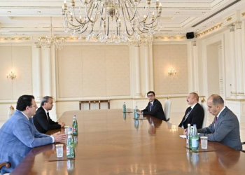 Prezident İlham Əliyev Beynəlxalq Şahmat Federasiyasının Prezidentini qəbul edib