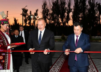 Bişkekdə Qırğızıstan-Azərbaycan Dostluq Parkı açılıb - Yenilənib