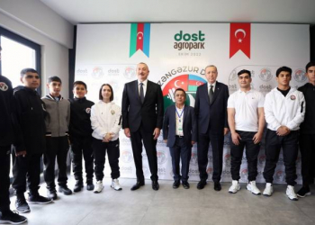 Azərbaycan və Türkiyə prezidentləri Zəngilanda “Dost Aqropark”ın birinci mərhələsinin açılışında iştirak ediblər - Yenilənib