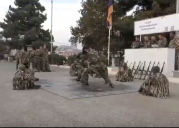 Separatçılar uşaqları hərbi əməliyyatlara hazırlamağa davam edirlər - Video