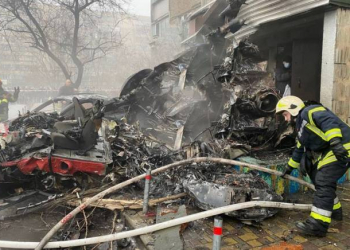 Ukraynada helikopter qəzasında 14 nəfər ölüb, 25-i yaralanıb - Yenilənib