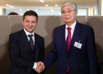 Qazaxıstan və Ukrayna prezidentləri telefonla danışıblar