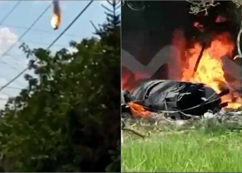 Rusiyada helikopter və hərbi təyyarənin qəzaya uğraması nəticəsində 9 nəfər ölüb - Video