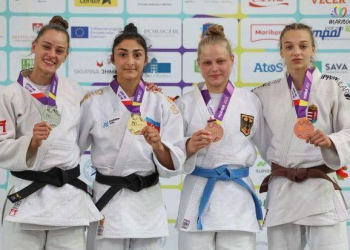 Cüdoçularımız XVII Avropa Gənclər Olimpiya Festivalında daha dörd medal qazanıblar - Foto
