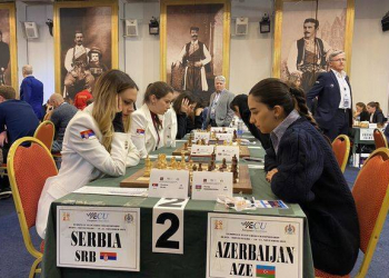Qadın şahmatçılarımız Avropa çempionatını gümüş medalla başa vurdular - Foto