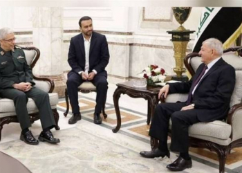 İraq Prezidenti İran Baş Qərargahının rəisi ilə görüşüb