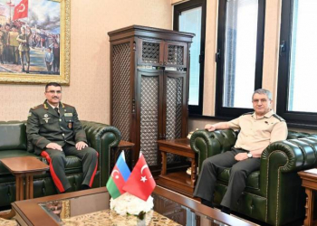 Türkiyə QQ komandanı general-mayor Vasif Kazımov ilə görüşüb