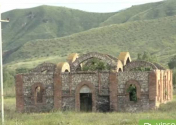 Erməni barbarlığına tuş gələn Qubadlı məscidi - Video