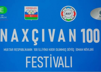 Naxçıvan Muxtar Respublikası-100: Bakı İdman Sarayının təşkilatçılığı ilə İdman Döyüş Növləri Festivalı keçirilib