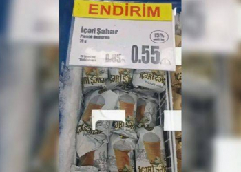 “Araz” market bakteriyalı dondurmaları endirimlə satışa çıxardı - Foto