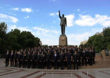 Nəsimi rayonunda Azərbaycan Polisinin yaranmasının 106 illiyi münasibətilə tədbir keçirildi