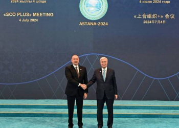 Prezident İlham Əliyev Astanada “ŞƏT plus” formatında keçirilən görüşə gəlib - Yenilənib