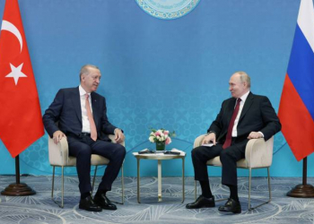 Ərdoğan və Putin Astanada görüşüb
