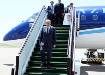 Şimali Kipr Prezidenti Ersin Tatar Füzuli rayonuna gedib