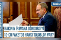 “Bakının İrəvana göndərdiyi 10-cu paketdə hansı tələblər var?