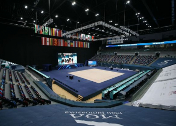 Milli Gimnastika Arenası bədii gimnastika üzrə Dünya Kubokunu qəbul etməyə tam hazırdır – Foto