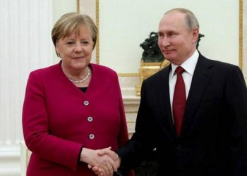 Moskvada Putin və Merkel arasında danışıqlar başlayıb