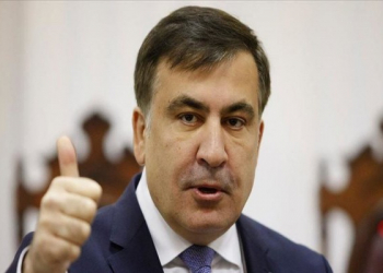 Saakaşvili Qazaxıstandakı etirazları alqışlayıb