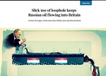 Britaniya sanksiyalardan yayınır və Rusiya neftini almaqda davam edir