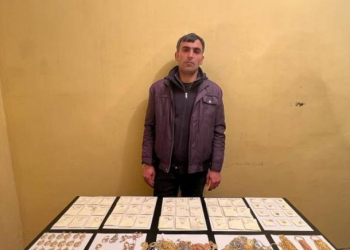 İrandan Azərbaycana 2 kq-dan artıq qızıl keçirilməsinin qarşısı alınıb