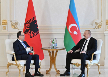 Azərbaycan Prezidenti İlham Əliyev Albaniya Prezidenti Bayram Beqay ilə görüşüb - Yenilənib