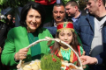 Gürcüstan Prezidenti azərbaycanlıları Novruz bayramı münasibətilə təbrik edib