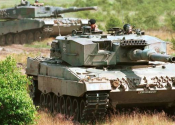 Almaniya Ukrayna hərbiçilərinin “Leopard” tankları üzrə təlimini başa vurub