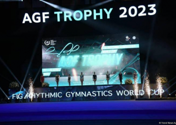 Bolqarıstan gimnastı Bakıda qızıl medal qazandı