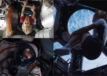 Dünya kino tarixində bir ilk: Kosmosda çəkilən film nümayişə çıxır - Foto,Video
