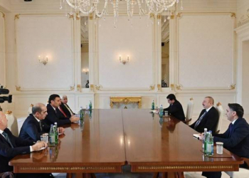 Prezident İlham Əliyev İordaniya parlamentinin Nümayəndələr Palatasının sədrini qəbul edib