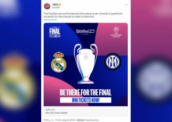 UEFA Çempionlar Liqası ilə bağlı qalmaqallı paylaşım edib
