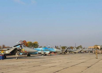 Rusiya ordusu Ukraynada aerodroma raket zərbələri endirdi - Foto