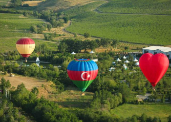 Azərbaycanda ilk Hava Şarları Festivalı keçirilib - Foto