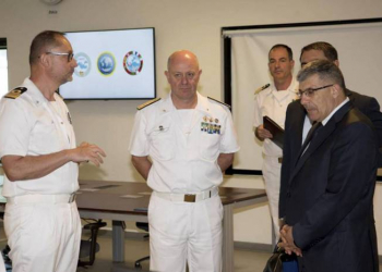 Azərbaycan HDQ komandanı İtaliyanın Hərbi Dəniz Donanmasını ziyarət edib