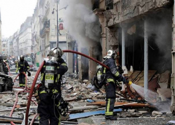 Parisdə partlayış nəticəsində 16 nəfər yaralanıb