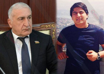 Deputatın oğlu atasının fotoları ilə şantaj edildi - Foto