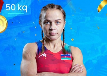 Mariya Stadnik Polşada qızıl medal qazanıb