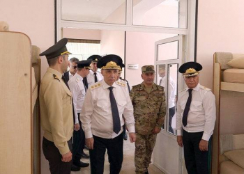Baş prokuror Naxçıvanda hərbi qulluqçularla görüşüb - Video
