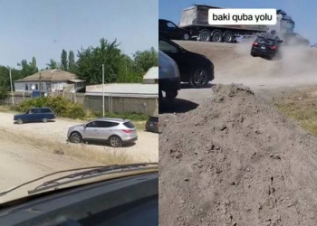 DYP Bakı-Quba yolundakı təmir işləri ilə əlaqədar sürücülərə müraciət edib