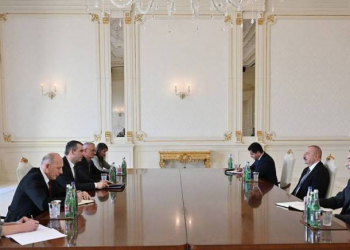 Prezident İlham Əliyev Serbiya Milli Assambleyasının sədrini qəbul edib
