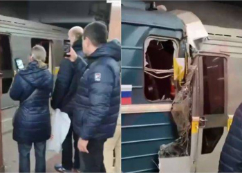Moskvada metroda iki qatar toqquşub: Yaralılar var - Foto, Video