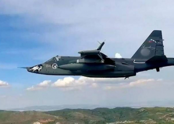 Su-25ML tipli təyyarələrdən təlim atışları icra edilib - Video