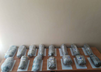 Azərbaycana 15 kiloqramdan çox narkotik keçirmək istəyən İran vətəndaşı saxlanılıb
