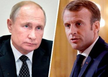 Makron Putinin 2024-cü ildə Fransaya dəvət oluna biləcəyini açıqlayıb
