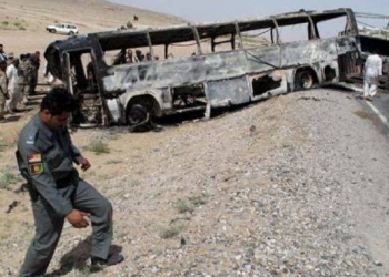 Əfqanıstanda avtobus yandı: 20-dən çox sərnişin öldü